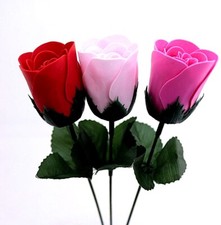 Rose Seife in Rosen Optik Blumen rote Rosen rosa Rose pinke Rose Geschenk Frau