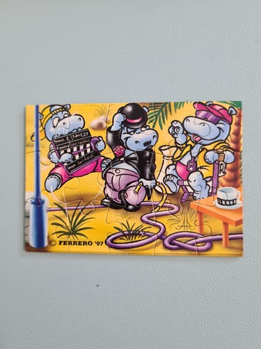 Puzzle die happy - Ü-ei-puzzle-die, hippo