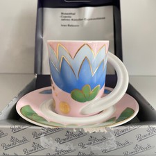 Rosenthal CUPOLA Espresso KÜNSTLERTASSE Nr. 2/1993 NEU OVP mit Zertifikat