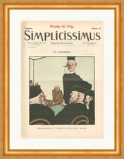 Titelseite der Nummer 35 von 1902 Bruno Paul Korpsphilister Simplicissimus 0349