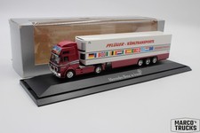 Herpa MB SK 94 Kühlkofferanhänger LKW "Pflüger - Mercedes in Kassel" 1:87 /H