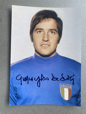 GIANCARLO DE SISTI Europameister 1968/ Vize-WM 1970 signed Foto 10x15 Autogramm