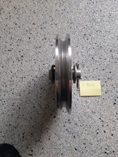 1 Laufrolle Edelstahl 150mm Durchm./ 22mm Durchm. mit 3 mm starker Kupferbuchse 