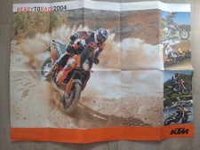 KTM Prospekt Poster 2004 Sportminicycles Motocross Enduro Adventure Onroad