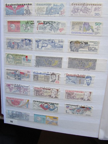 Tschechoslowakei briefmarken - tschechoslowakei,