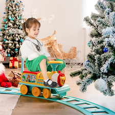 Weihnachtszug mit Sound & Licht elektrische 6V Kinder Modelleisenbahn Kinderzug