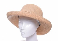 Faustmann Raffia Aufschlaghut breit natur Sommer Stroh Hut Sonnen Hüte