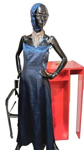 Vera mont elegantes satinkleid - vera,