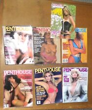 7 x Penthouse, USA, D, Zeitschriften, Konvolut