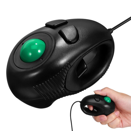 Trackball maus ergonomische - 4d,