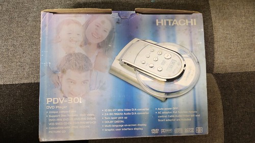 Dvd player hitachi pdv - dvd,