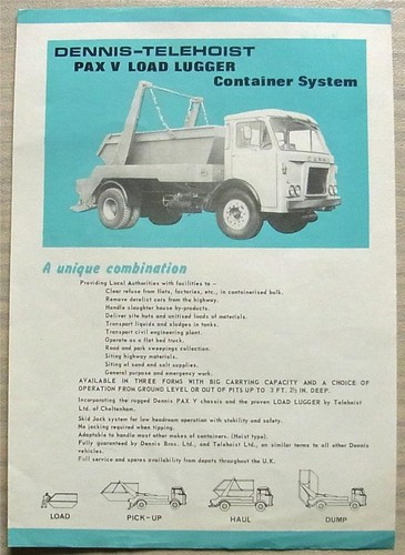 Dennis telehoist pax load - dennis-telehoist,