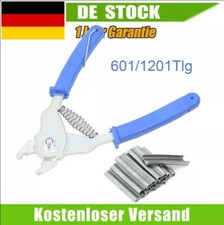 Wurstclipper 600/1200 Clips Set Wurstklipper Clipper Handclipper Naturdarm Blau