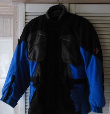 Motorradjacke,WINDTEX blau