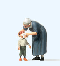 45507 Große Spur G/LGB Preiser Figuren, Diakonisse mit Kind, Maßstab 1:22,5  