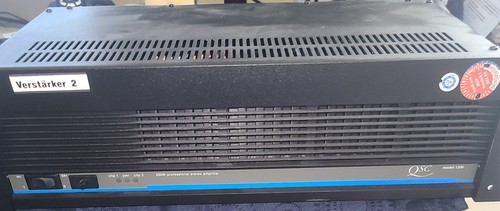 Qsc model 1200 professional - qsc,