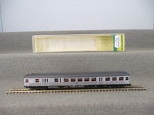 Minitrix Spur N 3040 Personenwagen Silberling 2. Klasse der DB in OVP