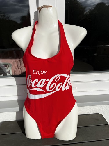 Badeanzug rot coca - rot, cola