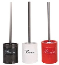 MSV Klobürste WC Bürste Klobürstenhalter Garnitur Toilettenbürste Stand Dinan