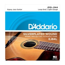 D'Addario EJ84L Gypsy Jazz Acoustic Guitar Strings 10-44 - Westerngitarrensaiten
