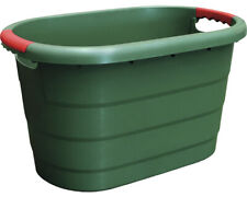 Gartenwanne oval GARANTIA 46 L Kunststoff 60 x 40 x 34 cm grün