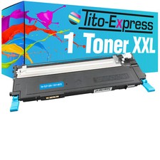 1x Toner-Patrone XXL Cyan ProSerie für Samsung CLP320 CLX-3185 W CLT-C4072