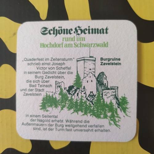 Schöner bierdeckel - bierdeckel,