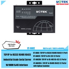 100M RJ45 TCP IP to RS-232