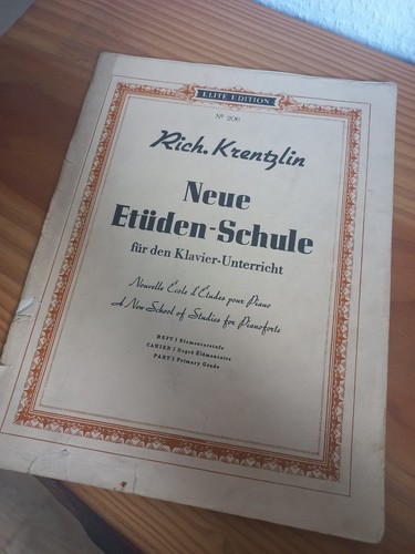 Altes antikes notenbuch - antikes, rich