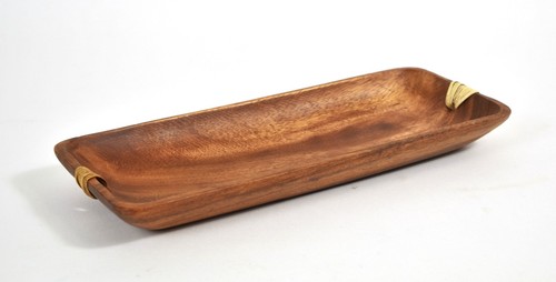 Mid century schale aus teak - century,