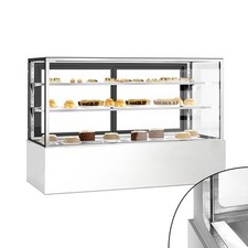 GGM Gastro Kühl- & Kuchenvitrine - 1800mm - Doppelverglasung - mit 2 Ablagen