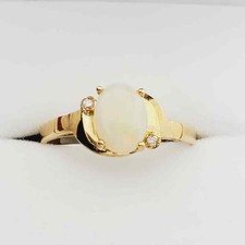 Natürlich Opal Und Diamanten