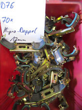 70x Müpro Rohrschelle Schraubrohrschelle Doppelrohrschelle 12mm 12 mm