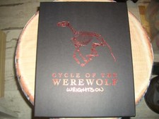 Bernie Wrightson - Cycle of the werewolf signed portfolio + Sketchbook  Calendar