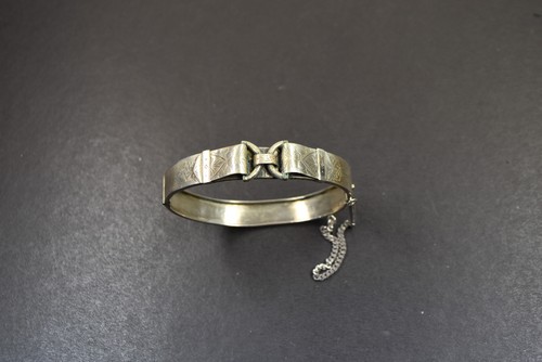 Antiker armreif silber - armreif, wohl