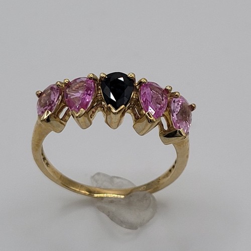 Goldring 375 mit turmalin - goldring, 375/-