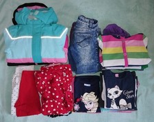 Kleiderpaket Mädchn Gr. 110/116 und Gr.116 Hosen, Shirts, Skijacken, Jacken