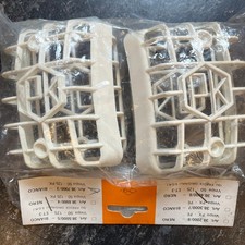 Blinkergitter Set weiß 4 Stück für Vespa 50-125 PK Oldschool OVP NOS