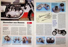 Oldtimer Praxis 2656) Horex Imperator Motor seziert - ein interessanter Bericht