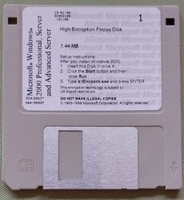 Microsoft Windows 2000 Advanced Server  1x Floppy Disk - PC Windows