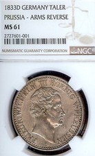 Deutsche States Preußen 1833