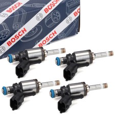 4x BOSCH Einspritzventil für BMW 1er F20 F21 3er F30 F31 N13 MINI R55-61 N14 N18