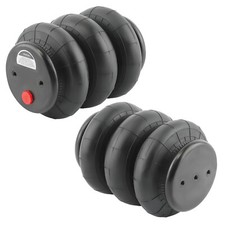 2X Luftfederung Dreifaltenbalg