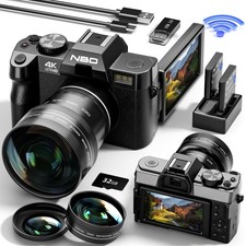 NBD 4K 48MP Videokamera Flip