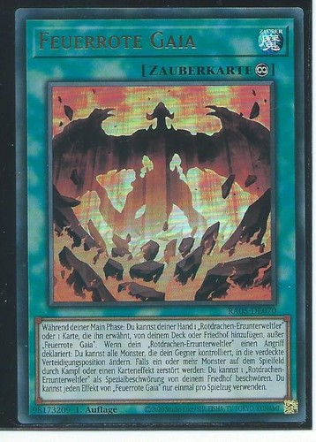 Feuerrote gaia - gi, oh