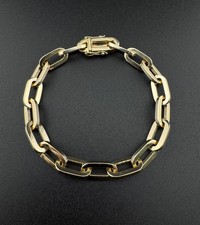 Paperclip Armband 333 Gold