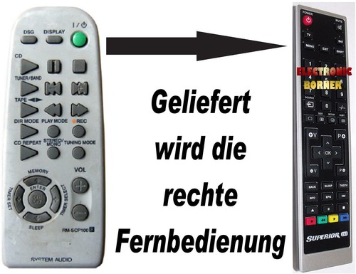 Ersatz fernbedienung für - für, sony
