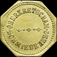 WERTMARKE: 15 Pfennig