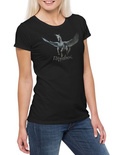 Pegasus damen shirt - pegasus, i