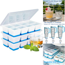 Silikon Eiswürfelformen mit